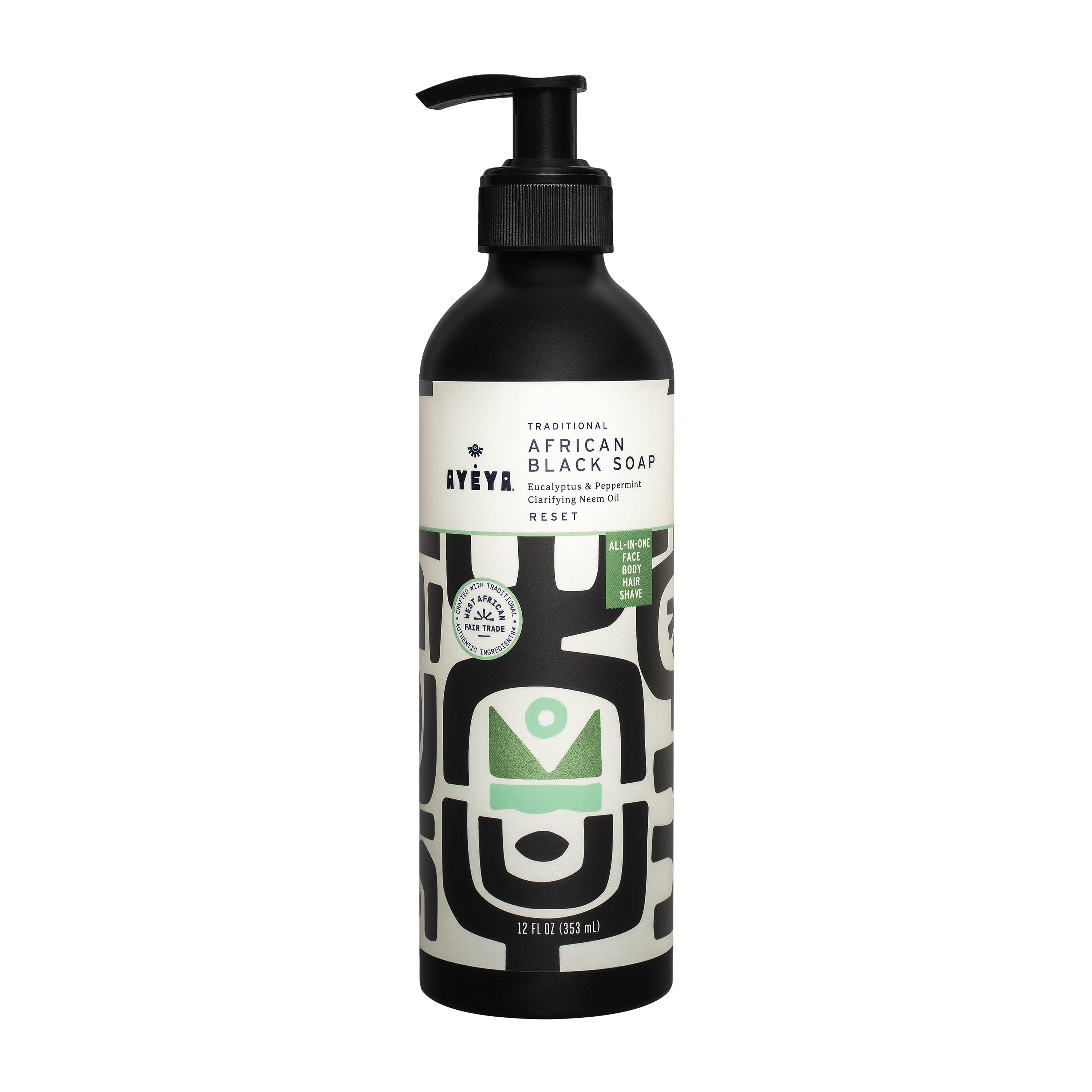 Traditional African Black Liquid Soap <br> Reset