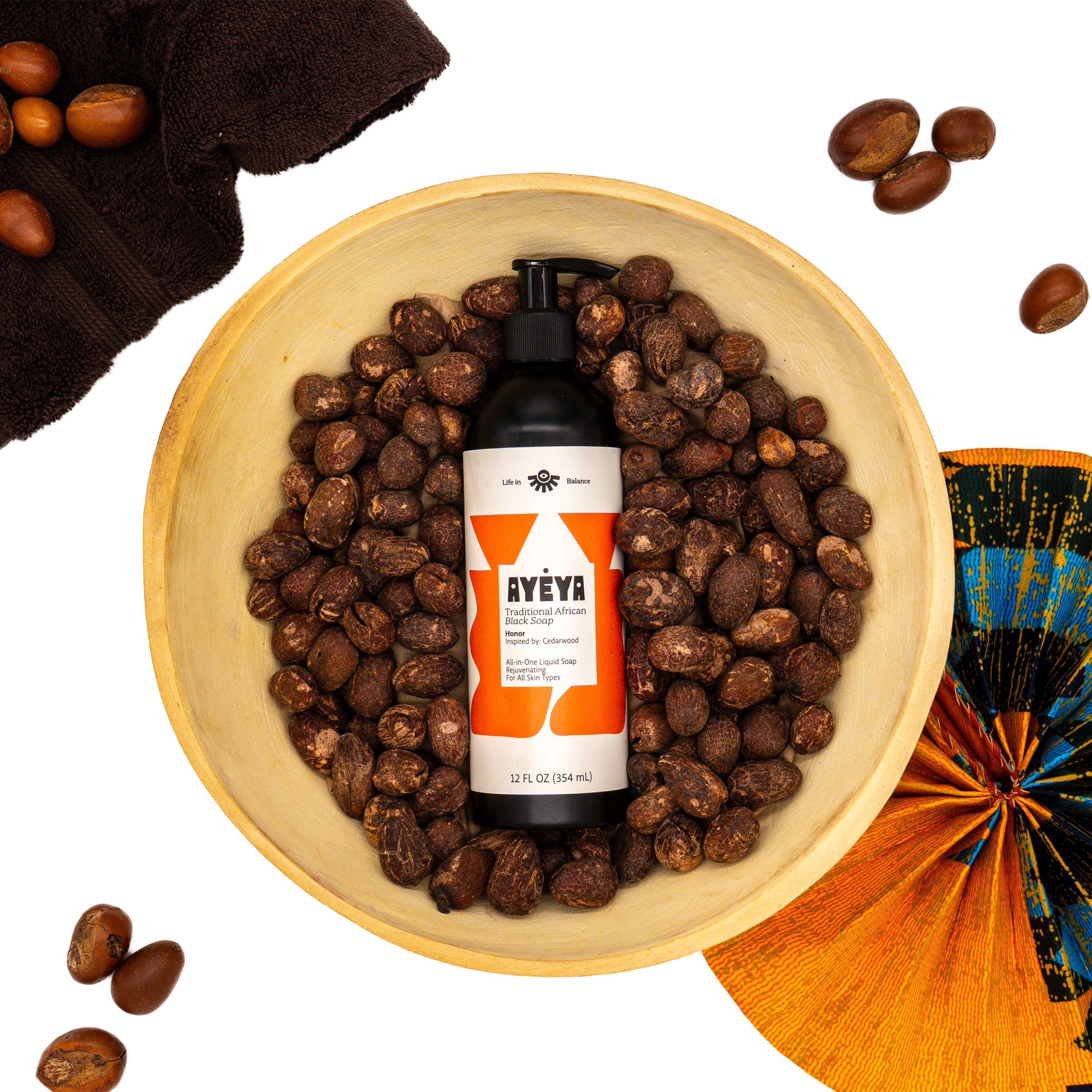 Traditional African Black Liquid Soap <br> Honor