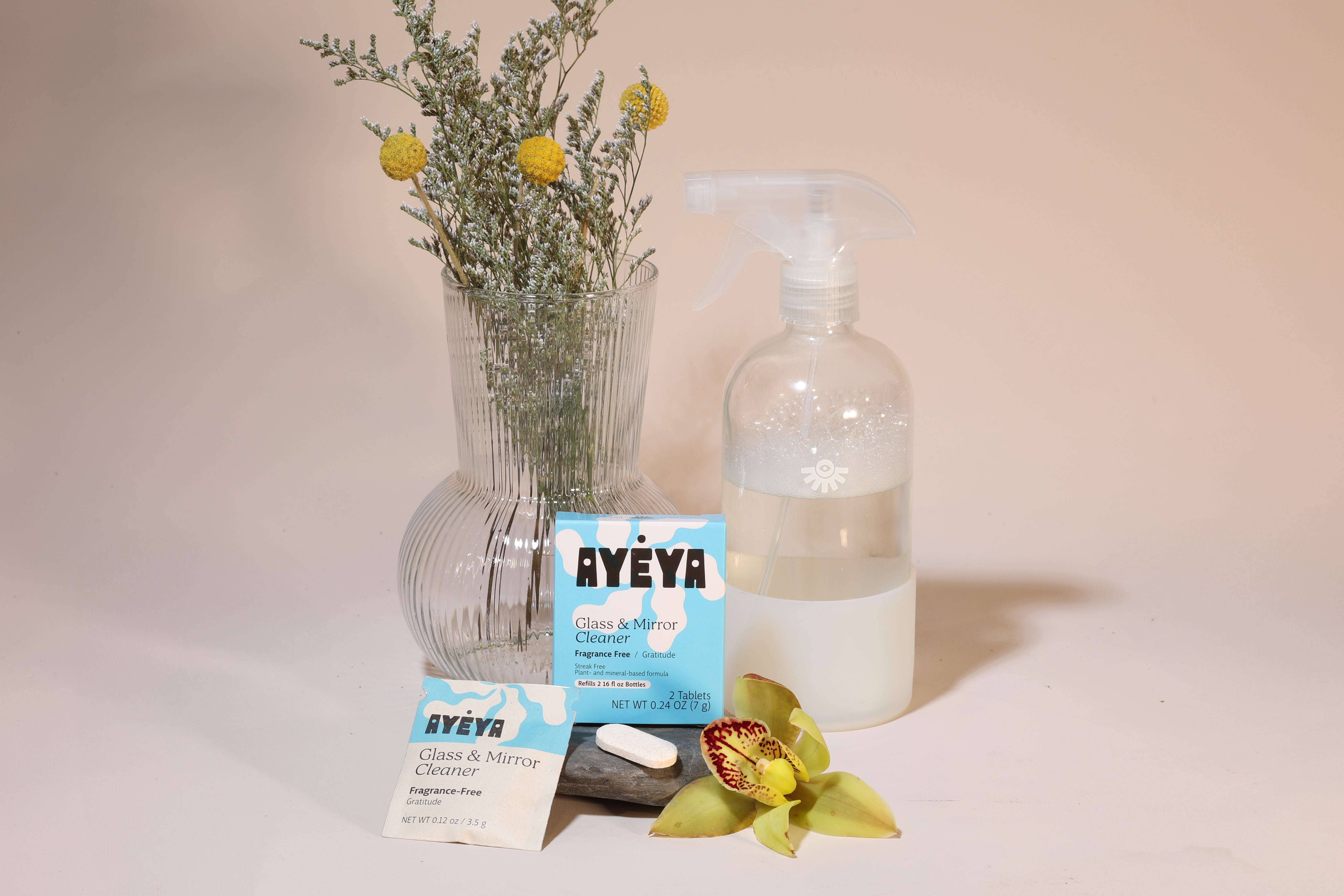 Glass & Mirror Cleaner Tablets<br>Gratitude