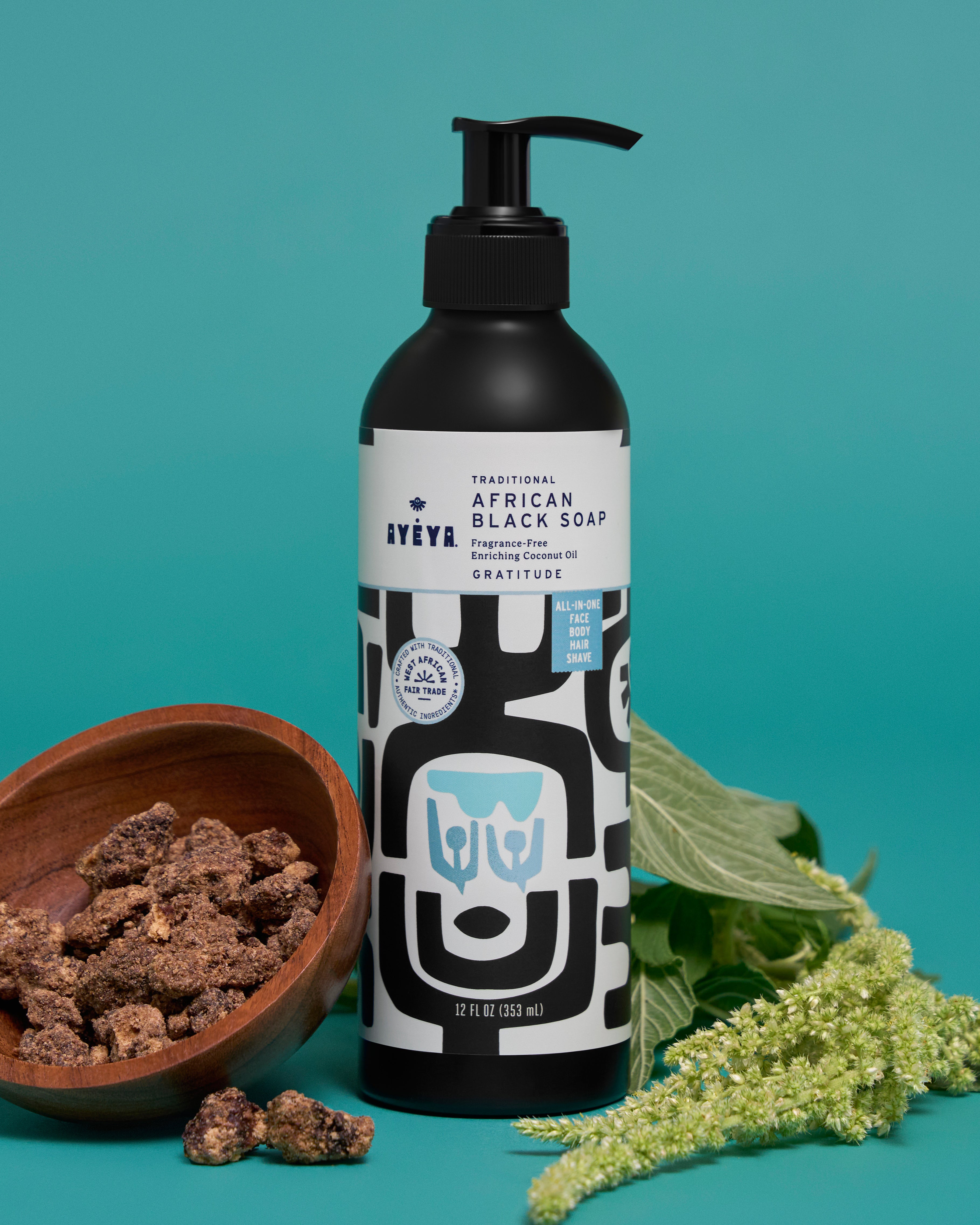 Traditional African Black Liquid Soap <br> Gratitude