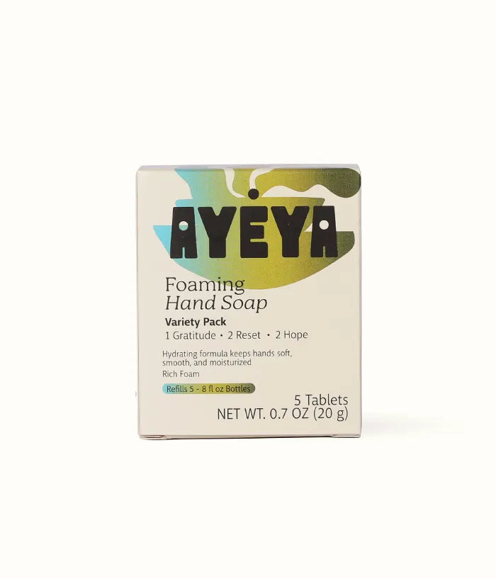 Variety Pack, Foaming Hand Soap Refill Tablets | Ayéya