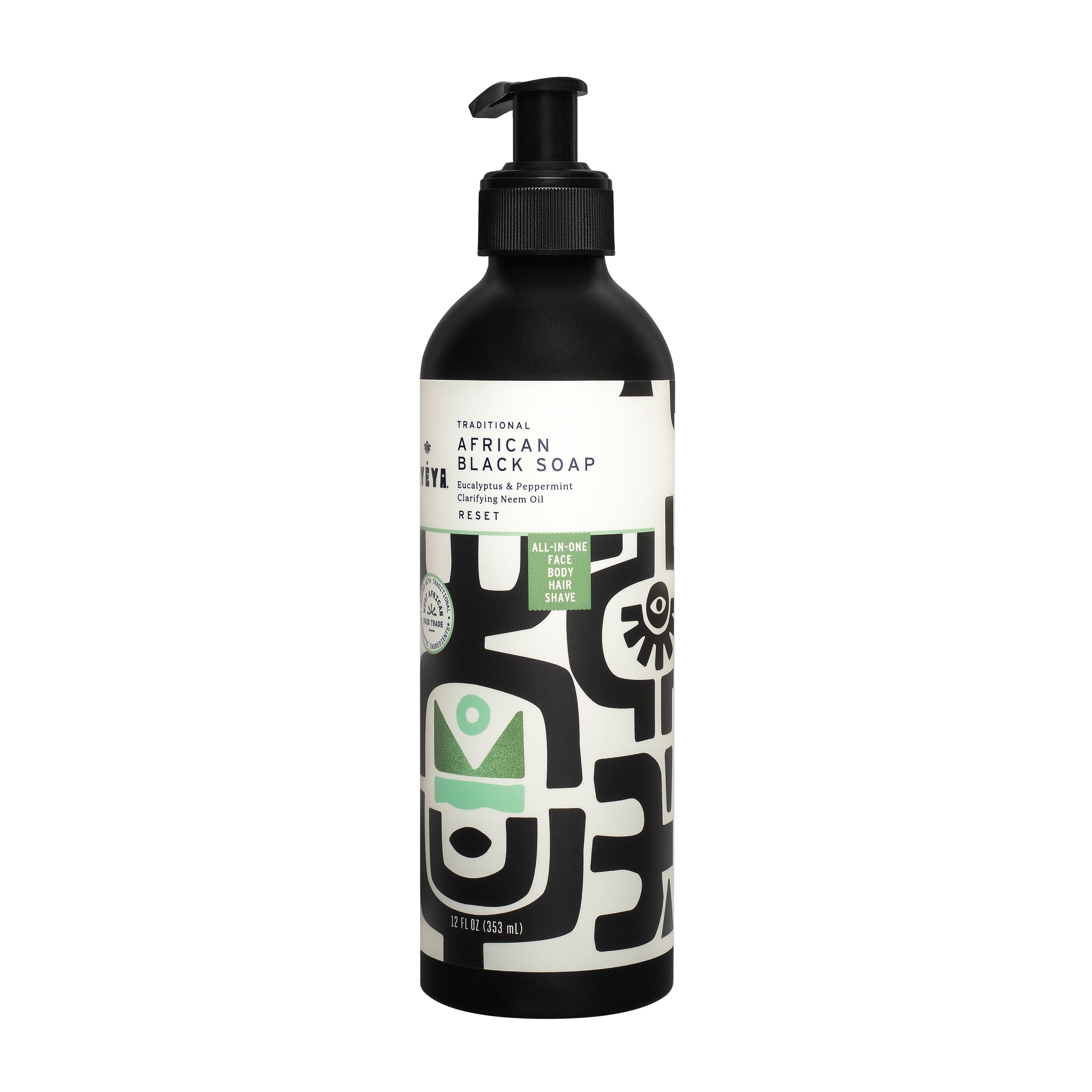 Traditional African Black Liquid Soap <br> Reset