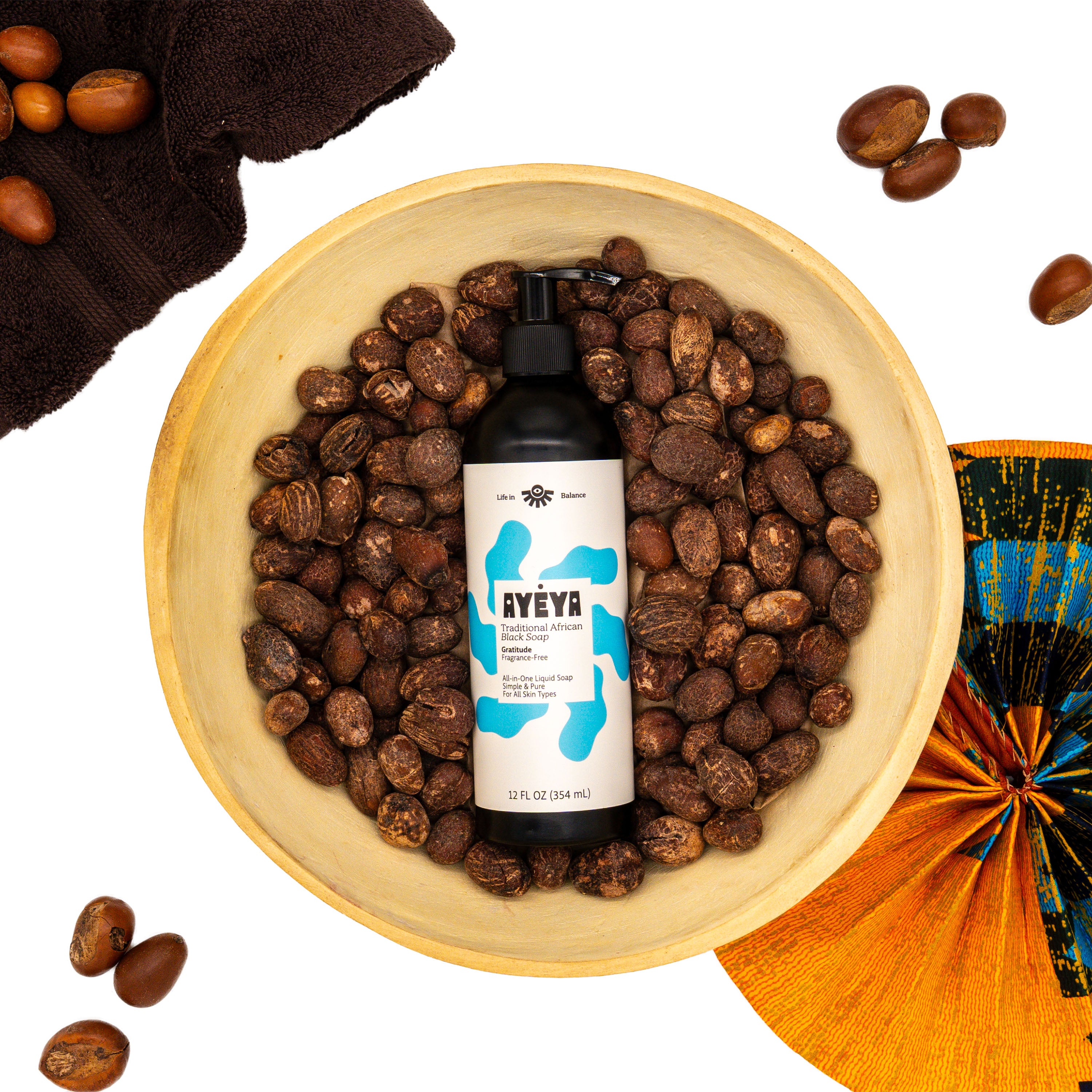 Traditional African Black Liquid Soap <br> Gratitude