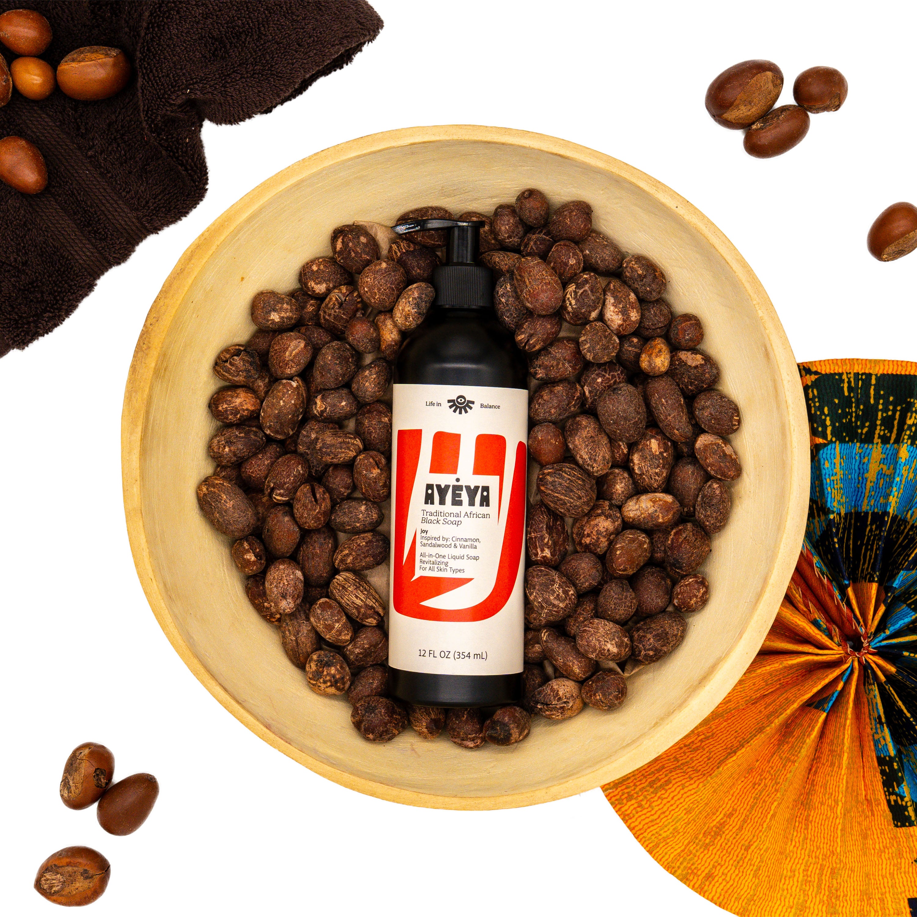 Traditional African Black Liquid Soap <br> Joy