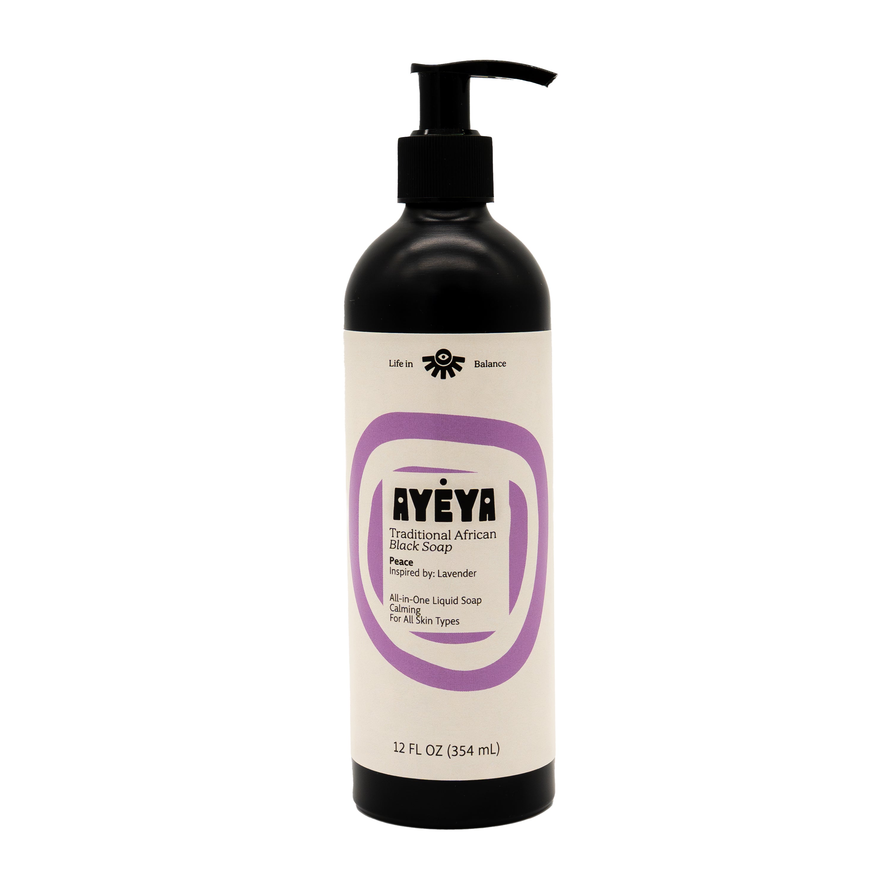 Traditional African Black Liquid Soap <br> Peace