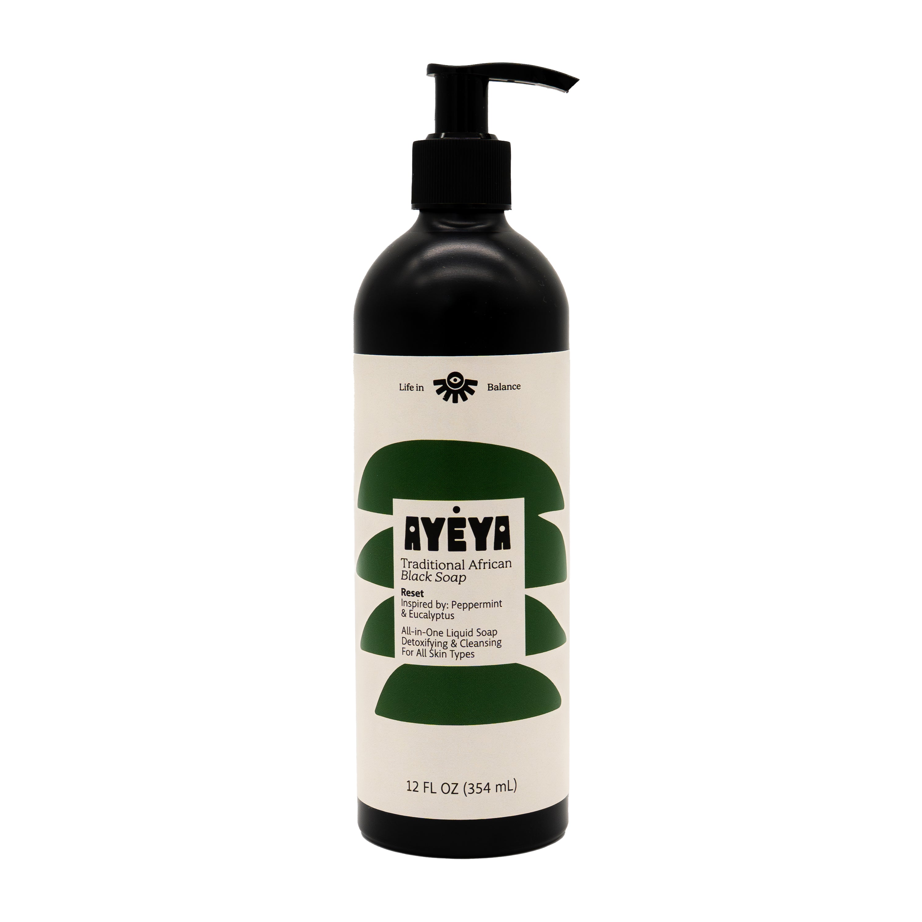 Traditional African Black Liquid Soap <br> Reset