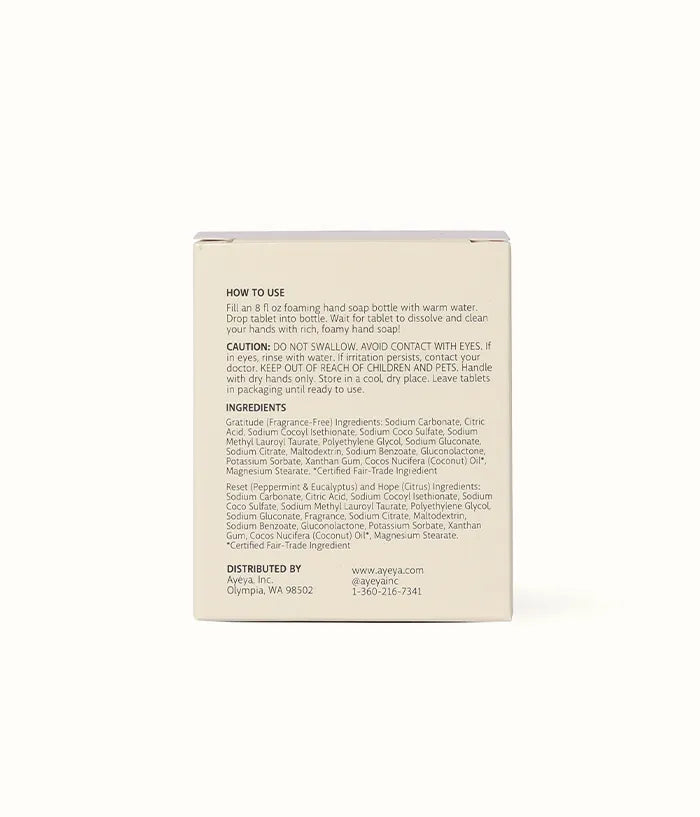 Foaming Hand Soap Refill Tablets<br>Variety Pack